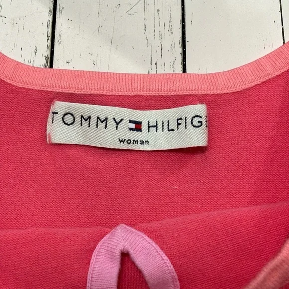 Tommy Hilfiger Coral Tank Top Keyhole Cutout Sleeveless Women’s - Picture 3 of 6